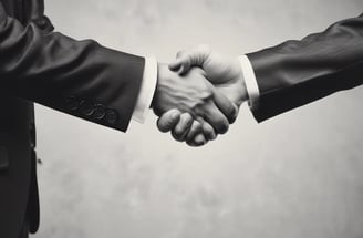 A modern workspace setup featuring a smartphone with the Charles Schwab logo displayed on the screen. It rests on a light-colored table beside a cup of black coffee and a part of a laptop keyboard.