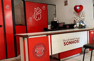sala da secretaria do centro educacional florescer