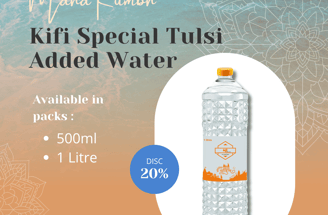 Kifi Special Tulsi Added Water