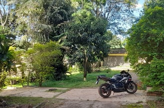 Evento ao ar livre na chácara