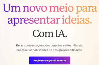Criar slides com IA