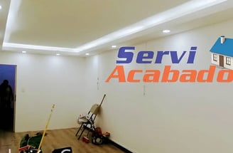 Reformas en gypsum Iluminación y Pintura Interior serviacabados Quito