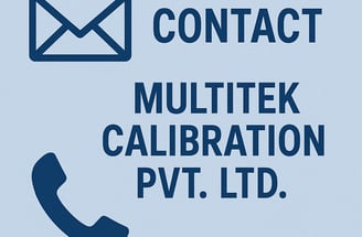 Contact to Multitek Calibration Pvt Ltd team