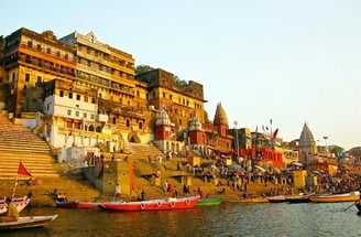 View of Varanasi city near BHU, where Advertizer Digital Powerhouse is based