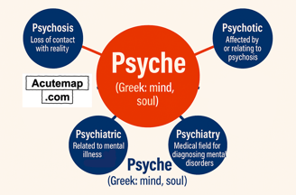 root word psyche, Word Power Made Easy