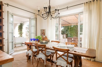 Beautifully appointed luxury kitchen at Finca Santa Katerina