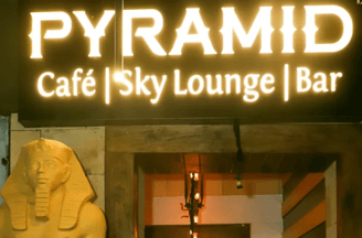 An image showing facade of Pyramid - Cafe and bar