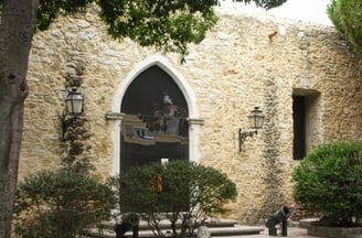 Lisbon, Portugal - Saint George Castle still has remnants of Moorish designs from pre-1147 AD