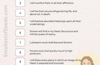 printable-12 promises of the Sacred Heart
