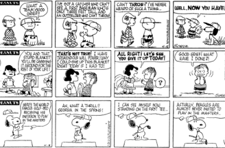 Situations in Peanuts