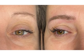 Trucco semipermanente sopracciglia. Pelo realistico a Bologna