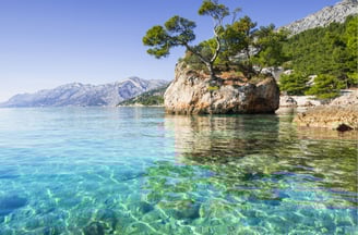 Playa de Brela, Croacia