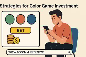 strategies for color game investment, TC Lottery