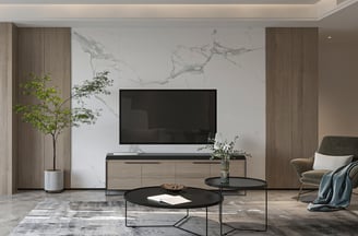 Marble TV Unit