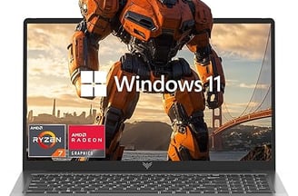 ACEMAGIC Gaming Laptop AMD Ryzen 7 5825U Laptop 16GB DDR4 (2 * 8GB, Dual Channel) 512GB M.2 2280 NVMe SSD Windows Laptop 16.1