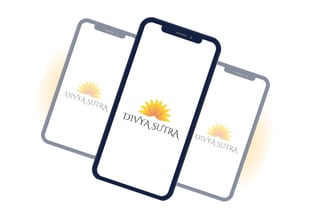 Mock up image of Divya Sutra App for Sanatan Dharam