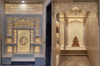 Corian Mandir Design