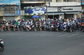 Mass transit in Ho Chi Minh, Vietnam