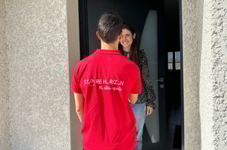 Store Horizon, client satisfait, intervention, volet roulant