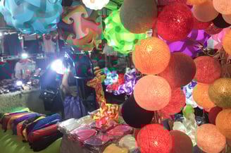 Bophut Walking Street on Koh Samui, Thailand