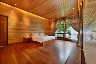 A premium chalet at Spring Garden Resort