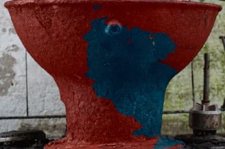 Texture Attack: brazier with texture