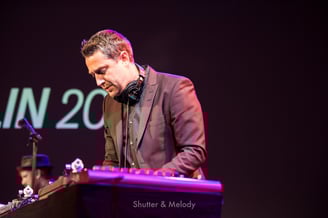 DJ Illvibe auf dem Jazzfest Berlin 2021.