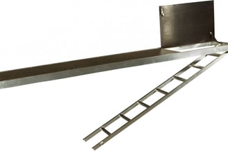 aluminija klajs ar luku un kapnem 2.5m