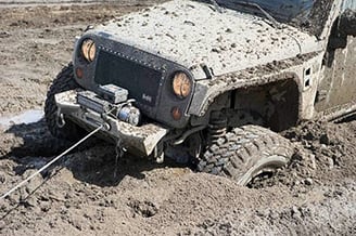 recovery overland mudding gear with hawkes outdoors