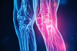 genou inflammé