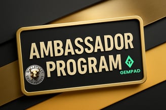 a sign that says ambassador program