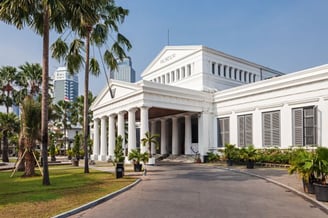 Foto do Museu Nacional, Jacarta - Indonésia