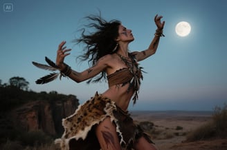 Arkkityyppien juhla – Kuusi ilmentymää feminiinisestä voimasta | Tekoälytaide | Voimaannuttavat muotokuvat | © Muse Within 2