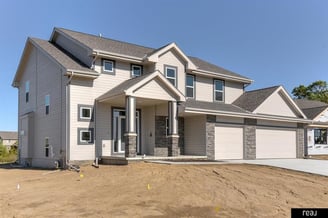 New construction home on Carpenter St. White