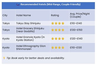 Recommended Hotel Prices