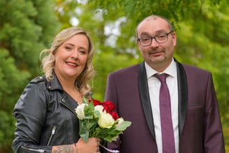 L'amour et le bonheur d'un couple juste après s'être découverts