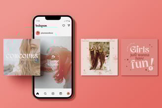 Publications Instagram Créatrice de bijoux