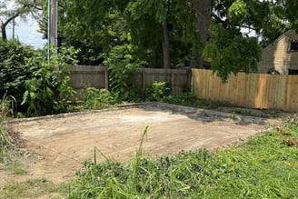 Garage After Demo