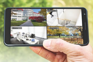 Videoüberwachung Digitale Überwachung für Innen- und Außen