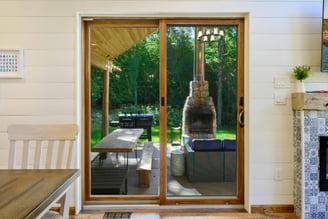 sliding wooden door track replace