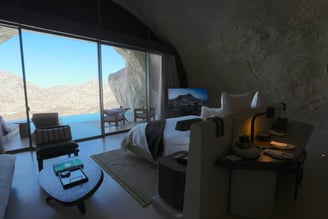 desert rock mountain cave suite