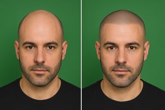 SMP Toronto hair tattoo results_ATRUBARBER
