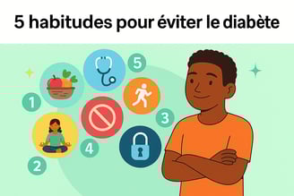 Éviter le diabète naturellement : 5 habitudes simples recherche santé