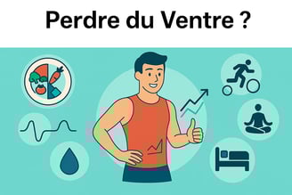 comment perdre du ventre, ventre plat, graisse abdominale, recherche santé