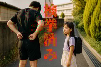 堺市中区深井中町付近において連続発生していた公然わいせつ犯を検挙した画像