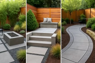 small back yard