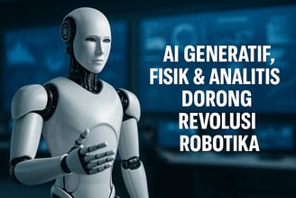 AI Generatif, Fisik & Analitis Jadi Motor Revolusi Robotika Global 2025 | NuntiaNews