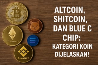 Altcoin, Shitcoin, dan Blue Chip: Kenali Kategori Koin Sebelum Investasi | NuntiaNews