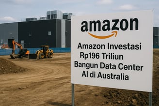 Amazon Investasi Rp196 Triliun Bangun Data Center AI di Australia, Dorong Revolusi Digital | NuntiaNews