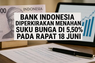 Bank Indonesia Diperkirakan Menahan Suku Bunga di 5,50% pada Rapat 18 Juni | NuntiaNews